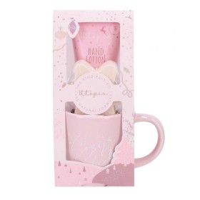 The Kind Edit Utopia Gift Set Σετ με Κούπα, Ενυδατική Χεριών, 70ml & Άλατα Μπάνιου, 50g
