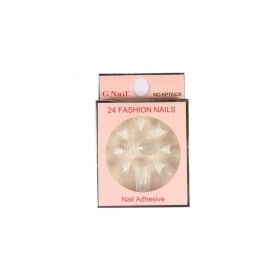 Ro-Accessories Τεχνητά Νύχια, Γαλλικό, Σχήμα Αμύδαλο - NK003C