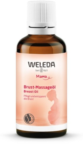 Weleda Mama Breast Feeding Massage Oil Stilleol Λάδι Θηλασμού, 50ml