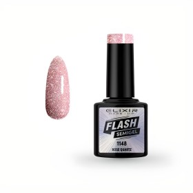 Elixir Make-up Semi Gel Ημιμόνιμο Επαγγελματικό Βερνίκι Νυχιών Νο1148 Rose Quartz, 8ml