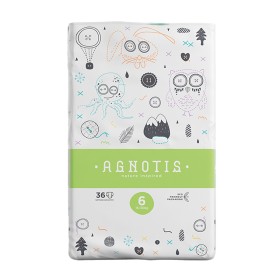 Agnotis Πάνες με Αυτοκόλλητο Baby Eco No.6 για 16-30kg, 36τμχ