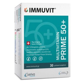 Leriva Pharma Immuvit Prime 50+ Πολυβιταμίνες, 30 μαλακά καψάκια