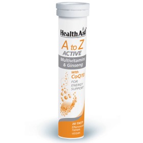 Health Aid A to Z Active Multivitamins & Ginseng CoQ10, 20 αναβράζοντα δισκία