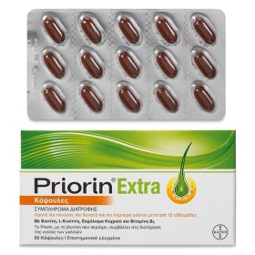 Priorin Extra για την Υγεία των Μαλλιών,  60 κάψουλες