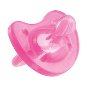 CHICCO PHYSIO SOFT πιπίλα όλο σιλικόνη 12m+ ρόζ art.no.02713