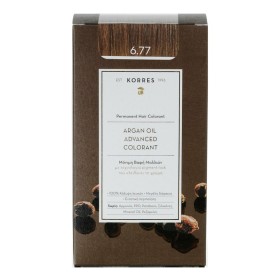 Korres Argan Oil Advanced Colorant Μόνιμη Βαφή Μαλλιών 6.77 Πραλίνα, 50ml