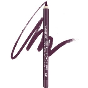 Elixir Make-Up Waterproof Lip Liner Αδιάβροχο Μολύβι Χειλιών, 043 Midnight Mauve