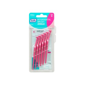TePe Angle Μεσοδόντια Βουρτσάκια με Λαβή 0.4mm Ροζ, 6τμχ