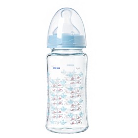 Korres Μπιμπερό με Θηλή Σιλικόνης Μεσαίας Ροής, 230ml