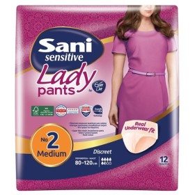 SANI LADY PANTS ΕΣΩΡΟΥΧΟ Νo 2 (12τεμ.) - (MEDIUM)