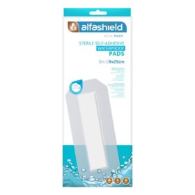 Alfashield Self-Adhesive Waterproof Pads Αποστειρωμένα Αυτοκόλλητα Επιθέματα 9x25cm, 5τμχ
