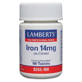 Lamberts Iron 14mg Συμπλήρωμα Σιδήρου, 100tabs