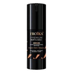 Froika Premium Silk Medium Foundation SPF30 με Βιταμίνη C, Εκτοΐνη & Υαλουρονικό, 30ml