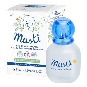 Mustela Musti Eau de soin Delicate Fragrane Διακριτικά Αρωματισμένο με Ιδιαίτερα Ευχάριστο Άρωμα, 50ml