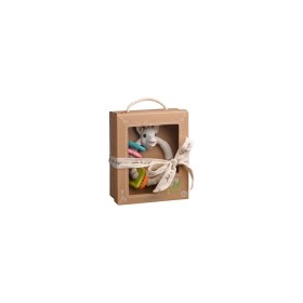 Sophie la Girafe so Pure Teething Colo' Rings S220120 Πολύχρωμος Δακτύλιος Οδοντοφϋίας