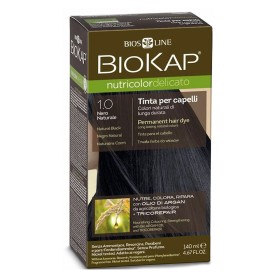 Biokap Nutricolor Delicato Βαφή Μαλλιών No 1.0 Μαύρο Natural Black, 140ml