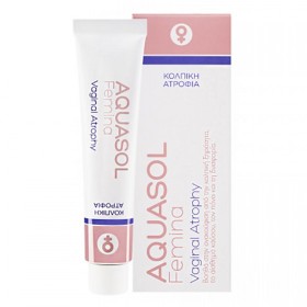 Aquasol Femina Vaginal Atrophy Κρέμα για Κολπική Ατροφία, 30ml