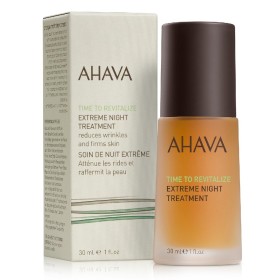 Ahava Time To Revitalize Extreme Night Treatment Serum Ορός Θρέψης Προσώπου Νύχτας, 30ml