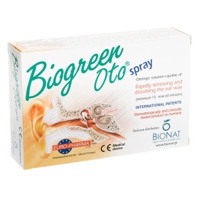 Bionat Biogreen Oto CE Αποτελεσματικό Ωτικό Σπρέυ Καθαρισμού, για Όλη την Οικογένεια, 13ml