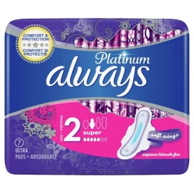 Always Ultra Platinum Long Plus Σερβιέτες No2, 7τμχ