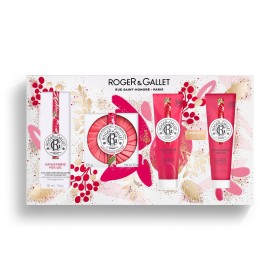 Roger & Gallet Promo X-mas Set Gingembre Rouge με Eau Parfumee Άρωμα, 30ml & Αρωματικό Σαπούνι, 100g & Shower Gel, 50ml & Body Lotion, 50ml