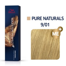 Wella Koleston Perfect Βαφή Μαλλιών 9/01 Ξανθό Πολύ Ανοιχτό Φυσικό Σαντρέ, 60ml