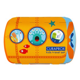 Curaprox Travel Set Kids Πορτοκαλί, 1σετ
