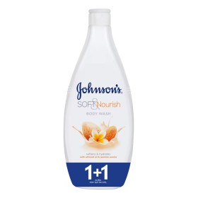 Johnsons Promo Soft & Nourish Αφρόλουτρο Αμύγδαλο & Γιασεμί, 1500ml 