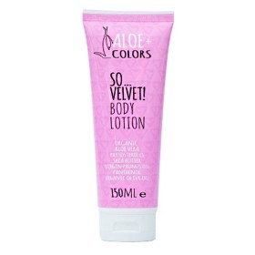 Aloe Colors So Velvet Body Lotion Ενυδατικό Γαλάκτωμα Σώματος με Άρωμα Πούδρας, 150ml