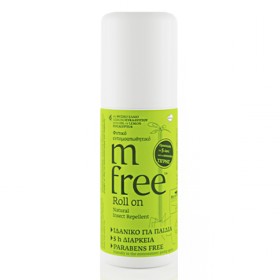 M Free Φυτικό Εντομοαπωθητικό Roll On, 50ml