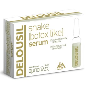 Delousil Snake Serum Αμπούλα για Λείανση των Λέπτων Γραμμών & Ενυδάτωση, 1αμπούλα