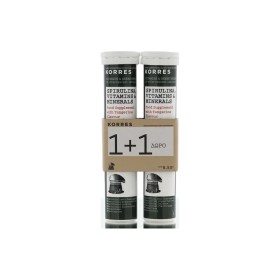 Korres Spirulina Vitamins & Minerals (1+1 ΔΩΡΟ) Συμπλήρωμα Διατροφής με Σπιρουλίνα & Γεύση Μανταρίνι, 2 x 18eff.tabs