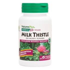 Natures Plus Milk Thistle 250 mg Διατροφικό Συμπλήρωμα με Γαϊδουράγκαθο, 60caps