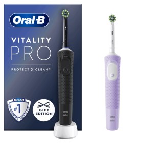 Oral-B Vitality PRO Βlack-Pink DUO Ηλεκτρικές Οδοντόβουρτσες, 2τμχ