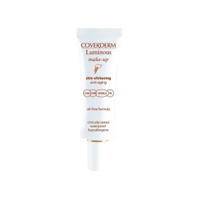 Coverderm Luminous Make Up Anti Aging SPF50+ Λευκαντικό Make Up Απόχρωση Νο. 1, 30ml