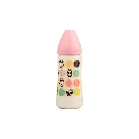Suavinex Μπιμπερό Πλαστικό Pink Panda 6m+ 360ml