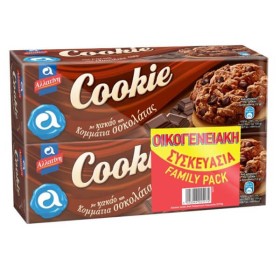 ΑΛΛΑΤΙΝΗ COOKIE ΚΑΚΑΟ (2x175gr.) - (ΚΟΜΜΑΤΙΑ ΣΟΚΟΛΑΤΑΣ)