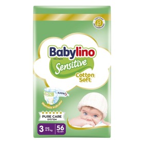 BABYLINO ΠΑΝΑ SENSITIVE No 3 (4-9kg) - (56τεμ.)
