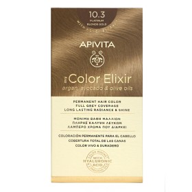 Apivita My Color Elixir Μόνιμη Βαφ΄ή Μαλλιών 10.3 Κατάξανθο Χρυσό, 125ml