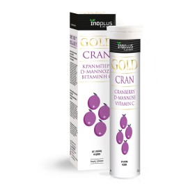 Inoplus Gold Cran Συμπλήρωμα για την Ομαλή Λειτουργία του Ουροποιητικού, 20eff.tabs