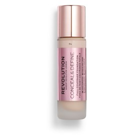 Revolution Conceal & Define Foundation Απόχρωση F4, 23ml