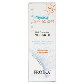 Froika Suncare Physical Tinted Cream Spf50 Αντηλιακή Κρέμα Με Χρώμα Για Υψηλή Φωτοπροστασία, 50ml