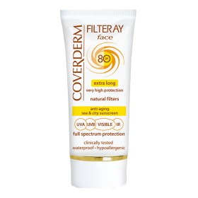 Coverderm Filteray Face SPF 80 Αντηλιακή Κρέμα Προσώπου SPF80, 50ml