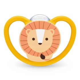 Nuk Space Πιπίλα Σιλικόνης 6-18m Λιοντάρι, 1τμχ