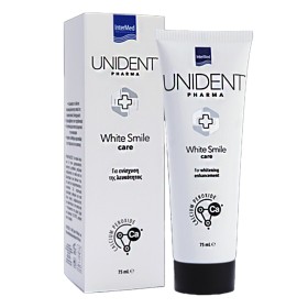 Intermed Unident Pharma White Smile Care Οδοντόκρεμα Για Ενίσχυση Της Λευκότητας Των Δοντιών, 75ml