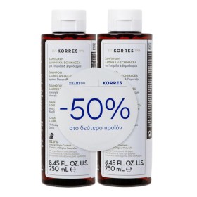 Korres Δάφνη + Echinacea Σετ Σαμπουάν Για Πιτυρίδα & Ξηροδερμία, 500ml