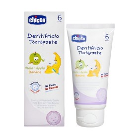 Chicco Οδοντόκρεμα Μήλο & Μπανάνα Χωρίς Φθόριο 6m+, 50ml