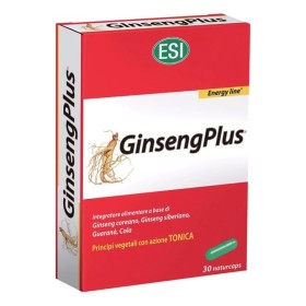 Esi Ginseng Plus Rapid Energy Συμπλήρωμα Διατροφής για Άμεση Τόνωση & Ενέργεια, 30veg.caps