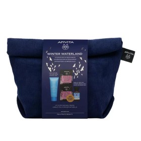 Apivita Winter Waterland Aqua Beelicious Κρέμα-Gel Πλούσιας Υφής, 40ml & ΔΩΡΟ Μάσκα Προσώπου Ροζ Άργιλος, 2x8ml & Μίνι Λοσιόν Ενυδάτωσης, 20ml