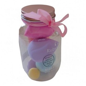 Ro-Ro Σφουγγαράκι Make Up Blending Eggs, 6τμχ